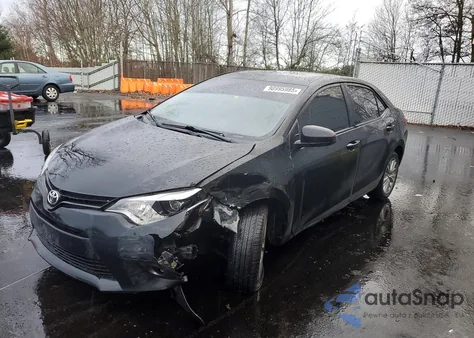 2015 Toyota Corolla L z USA, uszkodzony, nr VIN 5YFBURHE1FP345053